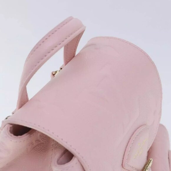 LOUIS VUITTON Monogram Empreinte Backup Backpack Pink - Picture 11 of 16